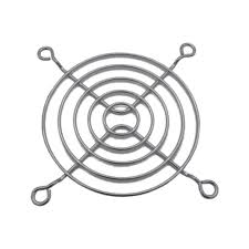 картинка Решетка для вентиляторов PLASTIM 80x80 мм., (хромированный сталь), арт. PT0808 от Интернет-магазина promistrade.by