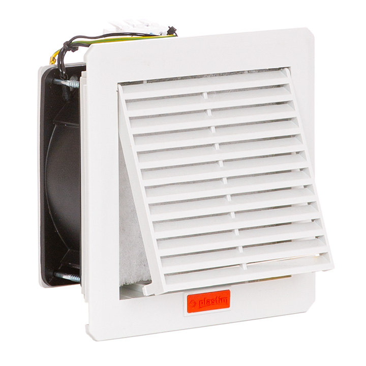 картинка Вентилятор PLASTIM с фильтром, 100м3/ч. (125x125мм). 230В АС. IP54 арт. PTF 1500T от Интернет-магазина promistrade.by