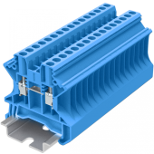 картинка Клемма проходная SUPU TU4  арт.TU4-2-BU, синяя от Интернет-магазина promistrade.by