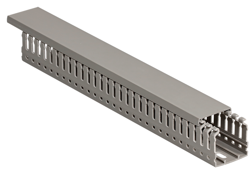 картинка Перфорированный короб Mutlusan PROMEX 40X40, 2м, серый от Интернет-магазина promistrade.by