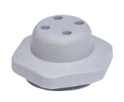 картинка Заглушка для потока воздуха PLASTIM M25х15, IP54 (RAL 7035), арт. PL9511 от Интернет-магазина promistrade.by