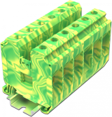 картинка Клемма проходная SUPU TU35 арт. TU35-2-PE, желто-зеленая от Интернет-магазина promistrade.by