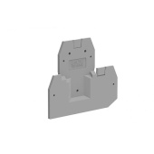 картинка Крышка защитная боковая  SUPU  TU16 для проходных клемм TU 1-1 сечение 16мм2 арт.TU16-2-GY-EA серая от Интернет-магазина promistrade.by