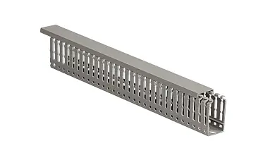 картинка Перфорированный короб Mutlusan PROMEX 25X80, 2м, серый от Интернет-магазина promistrade.by
