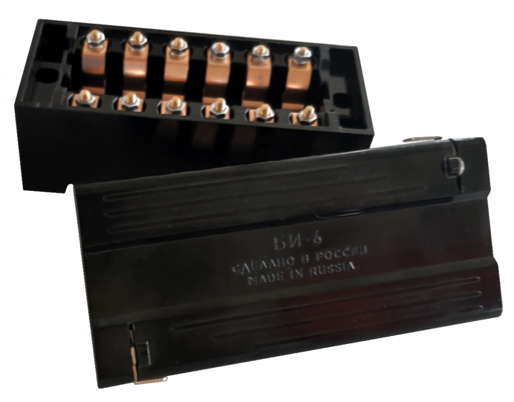 Блок испытательный БИ-6 УХЛ4 з.п.винт. ЧЭАЗ, арт. 600060013 01