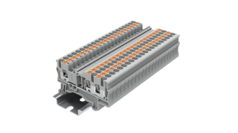 Клемма проходная SUPU TP2.5 1-2 арт. TP2.5-3-GY серая