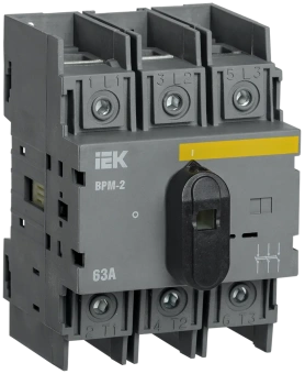 Выключатель-разъединитель модульный IEK ВРМ-2 3P