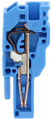 Клемма проходная Conta Clip ZST 2,5/1A/Z синяя