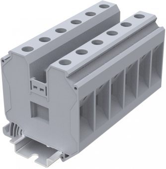 Клемма проходная SUPU TU35 арт. TU35-2-GY, серая