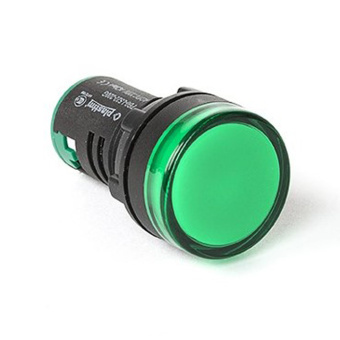 Индикатор PLASTIM AC/DC 24 В. (Зеленый), арт. PB0-LS22-24G