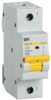 Автоматический выключатель IEK ВА47-150 1P