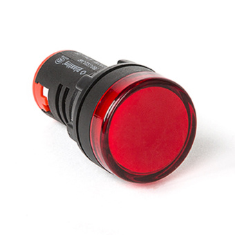Индикатор PLASTIM AC/DC 230 В. (Красный), арт. PB0-LS22-220R