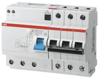 Автоматические выключатели дифференциального тока ABB DS203 3P тип A