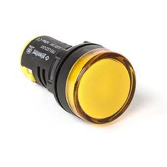 Индикатор PLASTIM AC/DC 230 В. (Желтый), арт. PB0-LS22-220Y