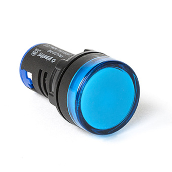 Индикатор PLASTIM AC 230 В. (Синий), арт. PB0-LS22-220B