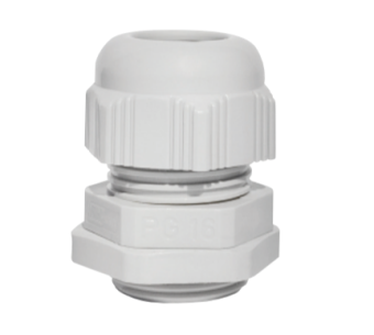 Кабельный ввод PLASTIM PG-13,5 с гайкой IP68. (RAL 7035), арт. PL9131